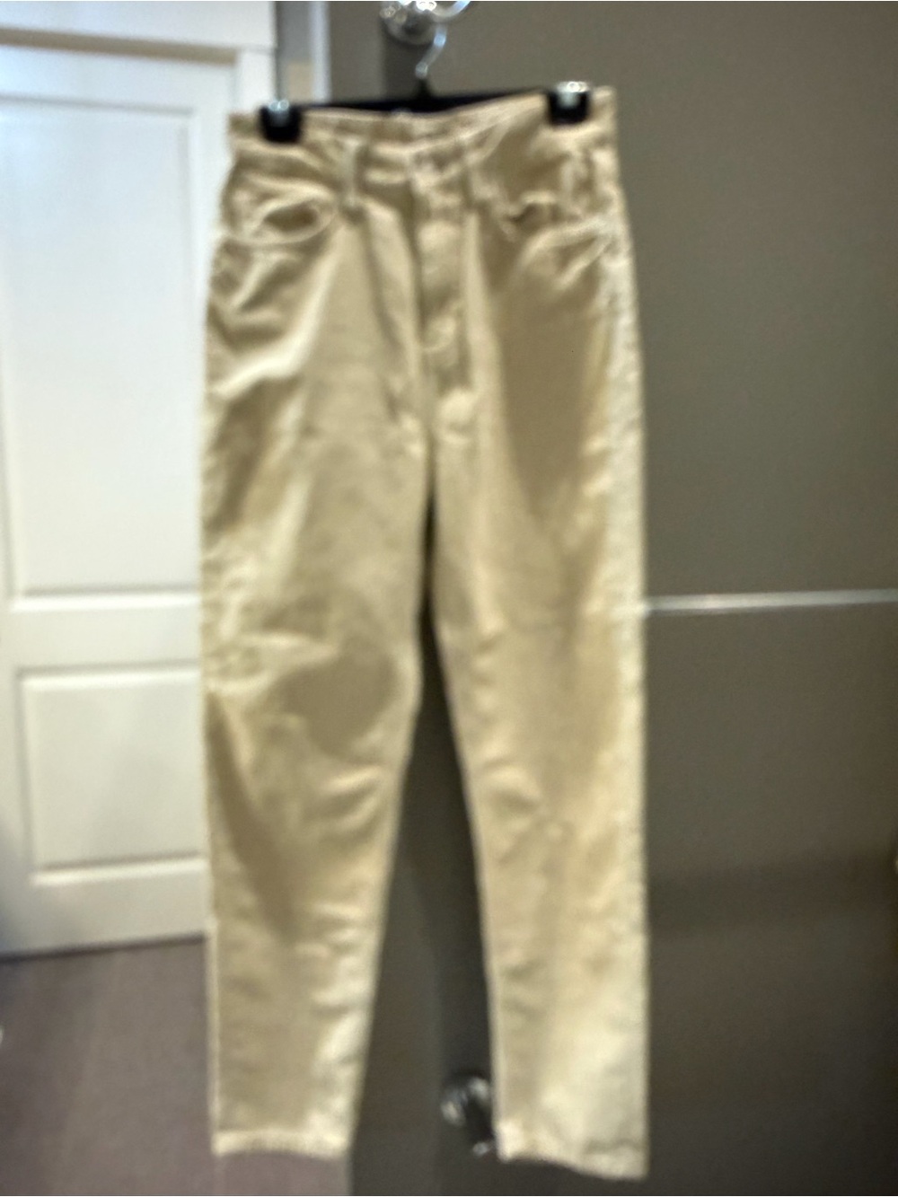 We The Free High-Rise Corduroy Jeans in Cream